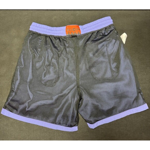 Just Don All City Shooting Shorts Liner Blue Mens Large GUC - Picture 6 of 10